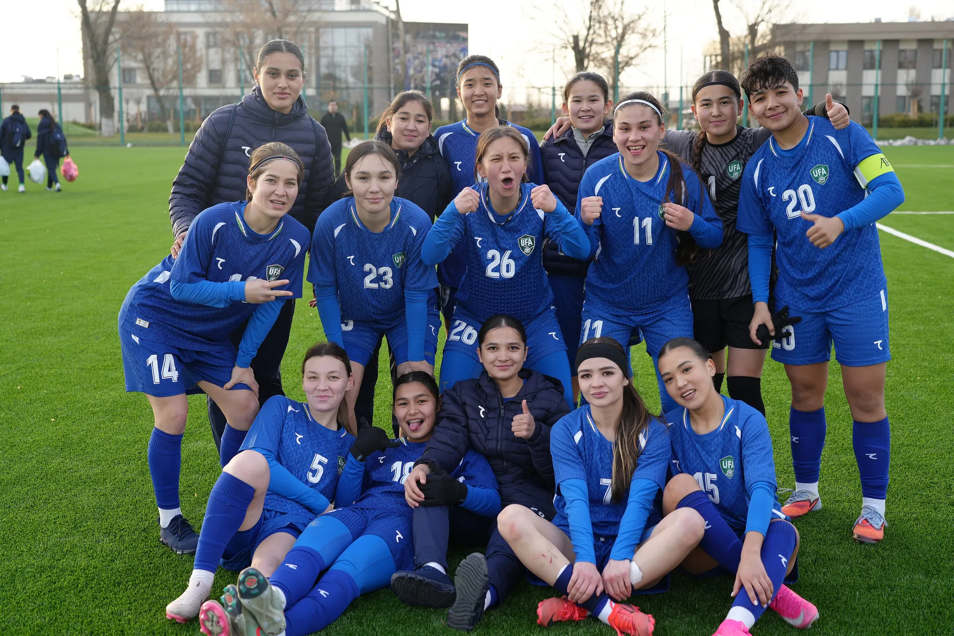 The women's under-20 national team in 2026. Women's football is one of the fastest-growing sports in the country.
