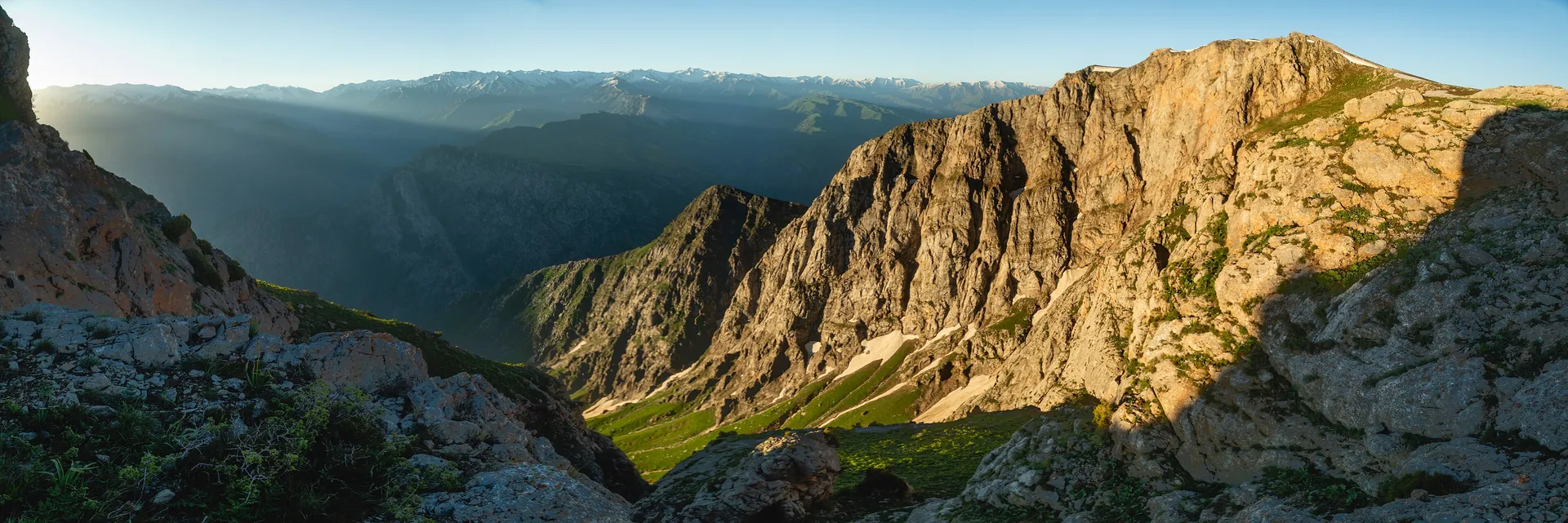 Mountains and lakes near Tashkent